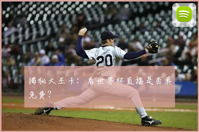 揭秘大王卡：看世界杯直播是否真免费？